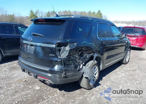 2018 Ford Explorer Xlt from USA, damaged, VIN 1FM5K8D87JGA39106